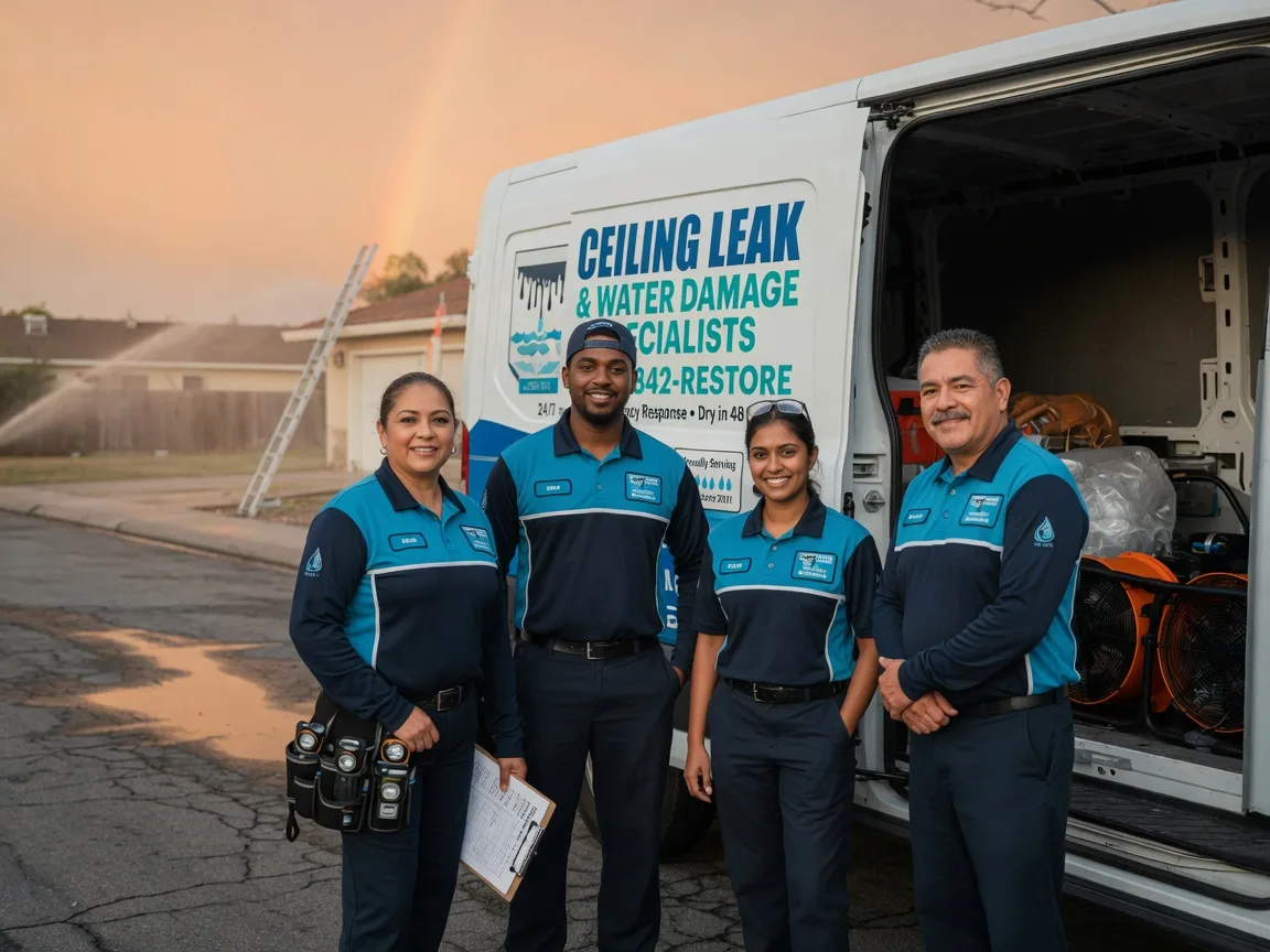 Ceiling Leak Cleanup company in Buffalo Lake, MN