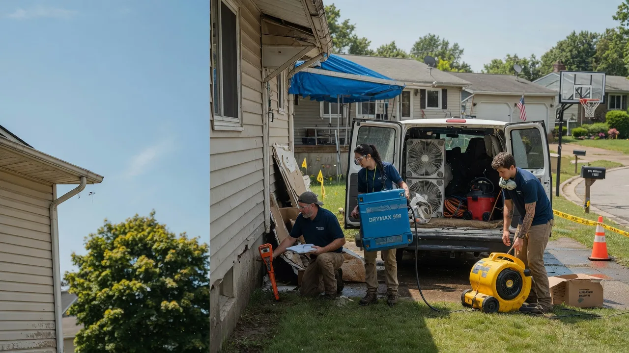 Ceiling Leak Cleanup in Buffalo Lake, MN near me